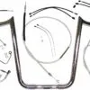Utf?rs?ljning HANDLEBAR INSTALLATION KIT DESIGNER STERLING CHROMITE? II CHROME NATURE/CLEAR
