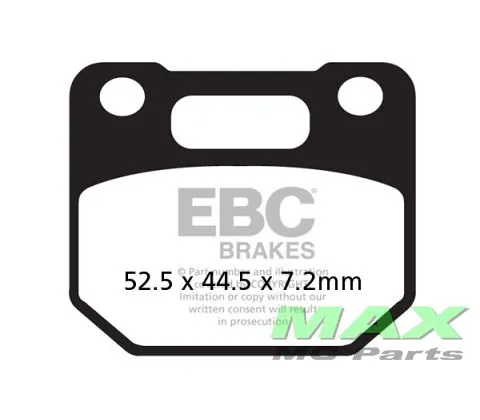 EBC Disc pad set FA110 Expressleverans