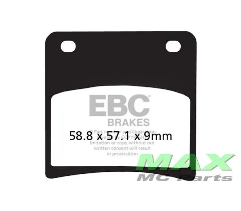 Snabb leverans EBC Disc pad*FRONT/(REAR)* FA146