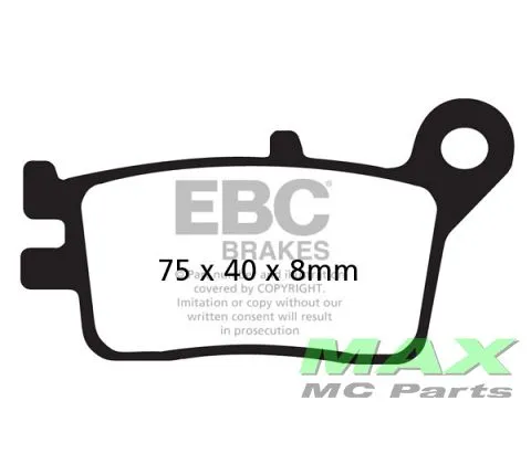 EBC Disc pad set FA153 Rea