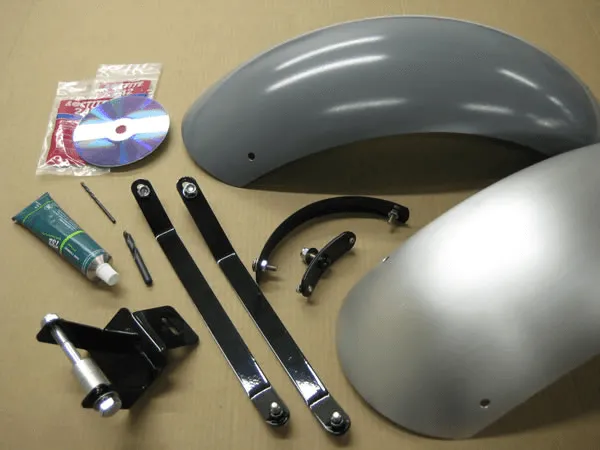 Bobber Baksk?rmskit - Shadow 600 & 400 Rea