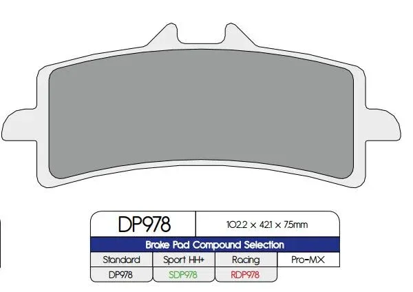 BRAKE PAD SINTER S?nkt pris