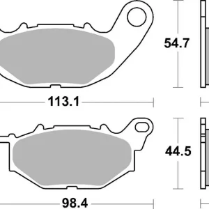 BRAKE PAD SINT FR K?p online