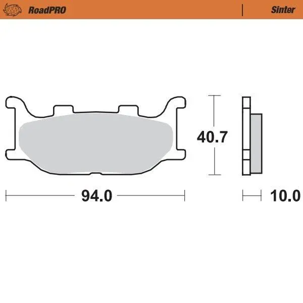 BRAKE PAD SINTER FRONT Reapris