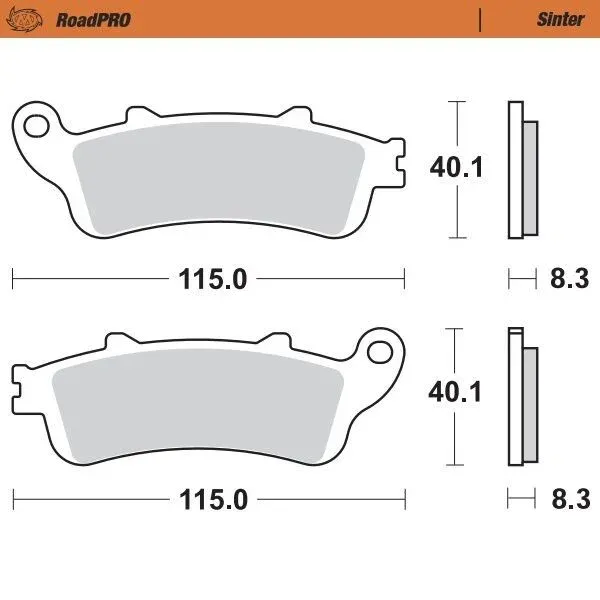 Extra rabatt BRAKE PAD SINTER FRONT