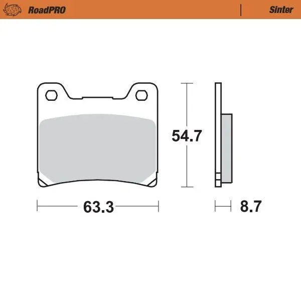 Best?ll nu BRAKE PAD SINTER FRONT