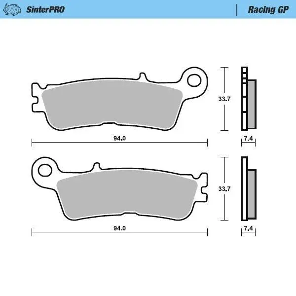 S?ker betalning BRAKE PAD NITRO SPORT