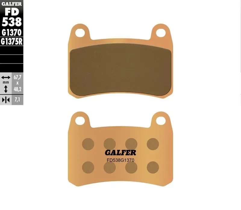 BRAKE PAD SINTERED Fri frakt