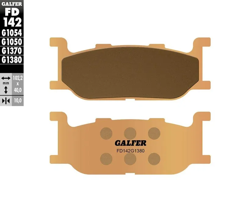 L?gt pris BRAKE PAD SINTERED SCOOTER