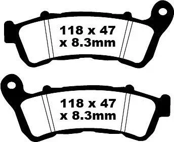 BRAKE PAD SFA ORG SCOOTER Nyhet