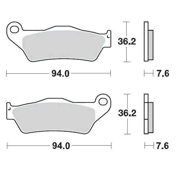 I lager BRAKE PAD CERAMIC