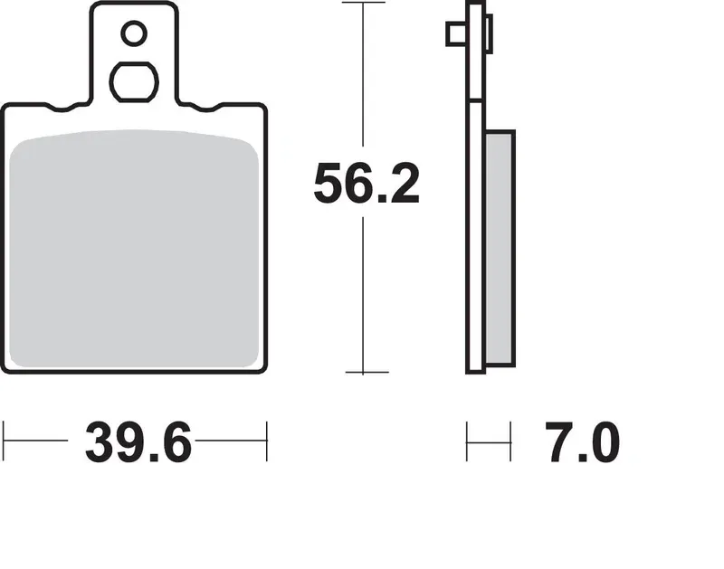 BRAKE PAD SINT REAR Endast denna vecka