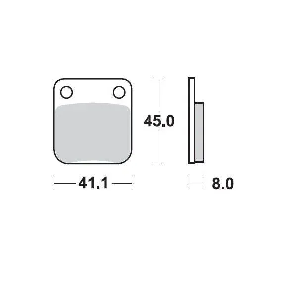 BRAKE PAD CERAMIC S?nkt pris