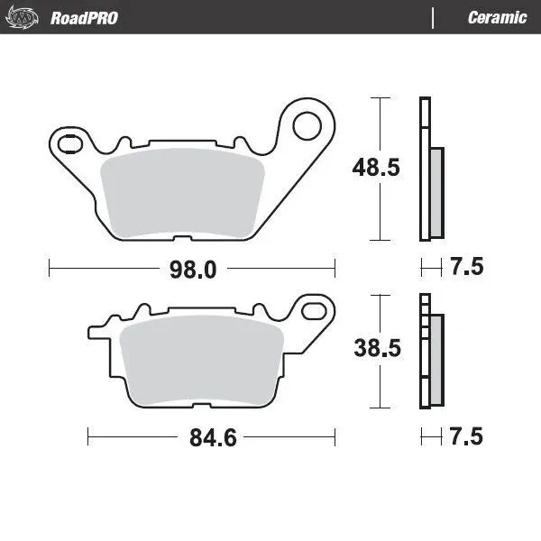 Rabatt BRAKE PAD CERAMIC