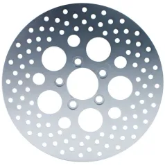 Brake rotor rear. Drilled 11.5″ – Bak: 00-24 Softail (exkl. 2017 FXSE); 00-17 Dyna (exkl. 2017 FXDLS); 00-07 FLT/Touring; 00-10 XL (exkl. XR1200) Erbjudandepris
