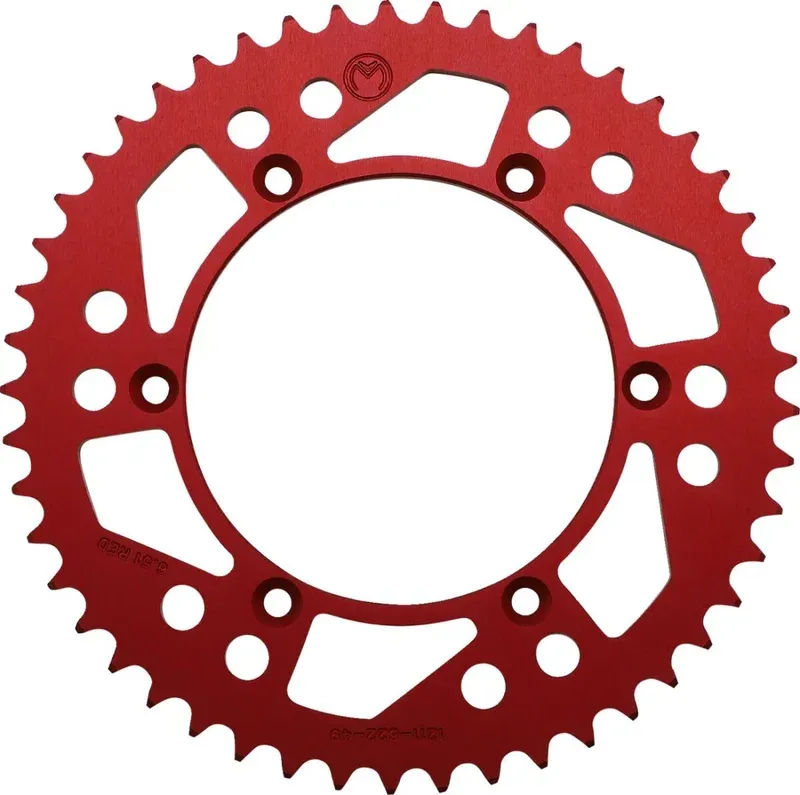 SPROCKET ALU MSE HUSQ 49T RED Fynd