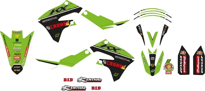 GRAPHIC KIT REP KAW F&H22 Rea