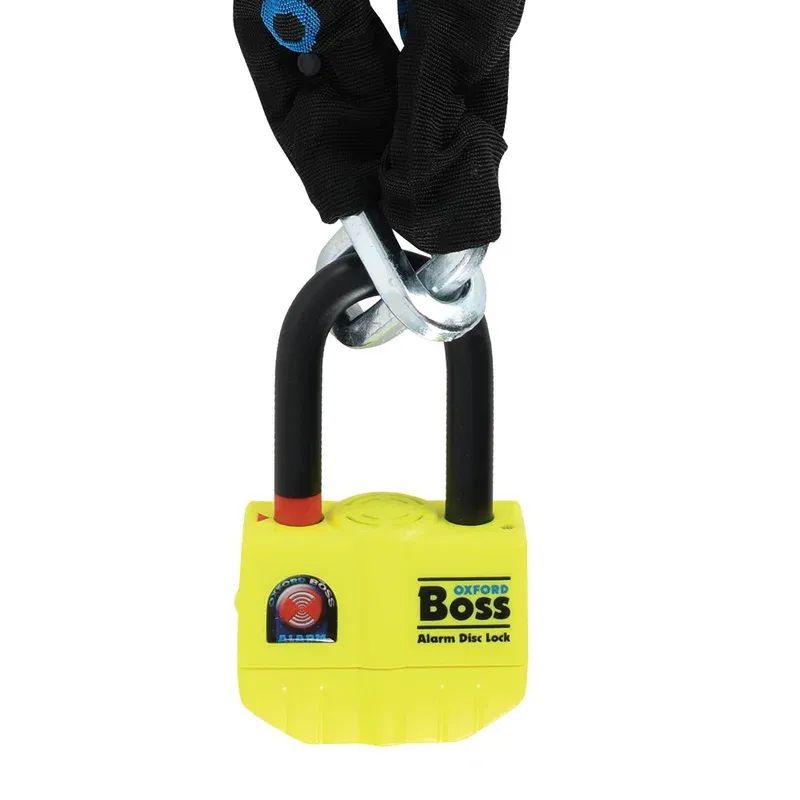 Handla nu Oxford Boss Alarm 14mm Chain Lock 12mm x 2.0m
