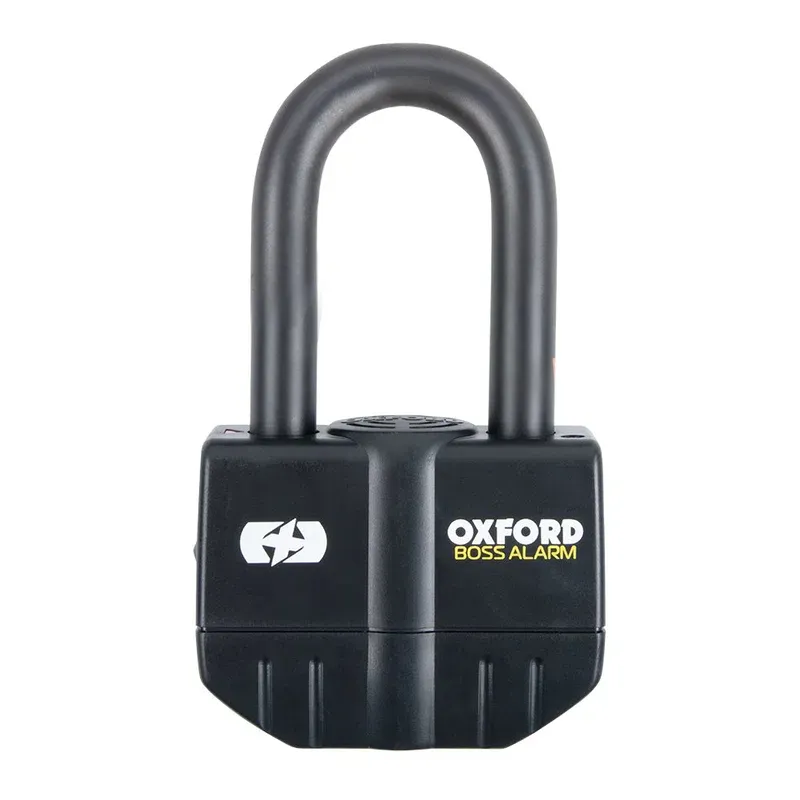 K?p nu Oxford Boss Alarm 16mm Padlock Black