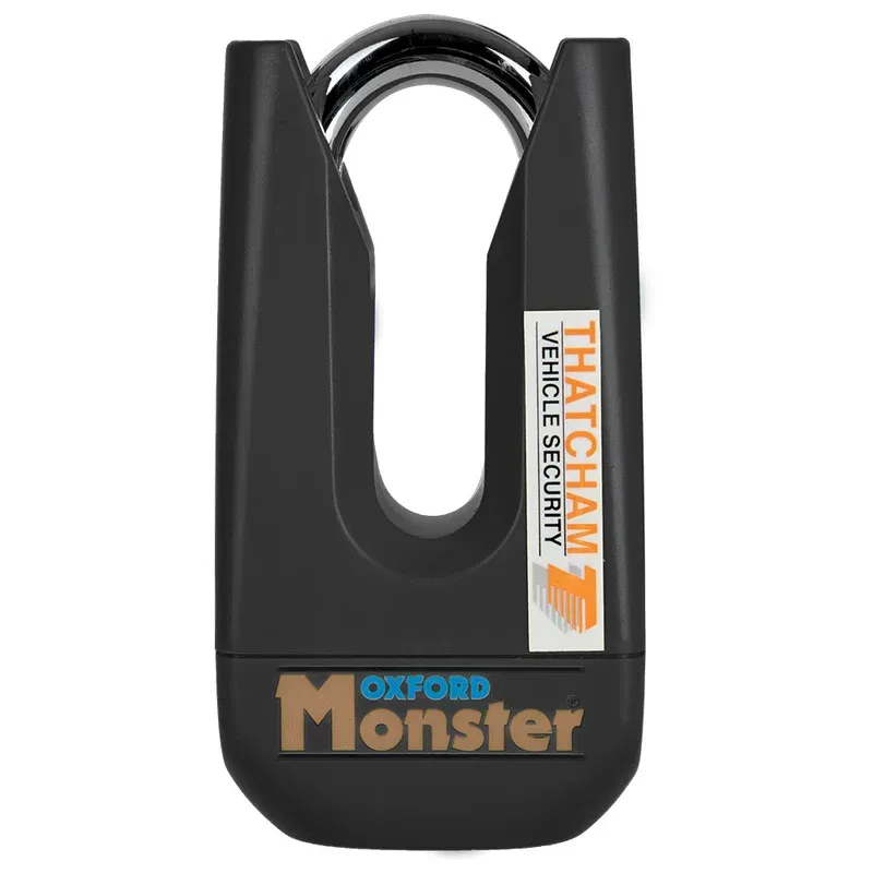 Oxford Monster Disc lock - Black Kampanj