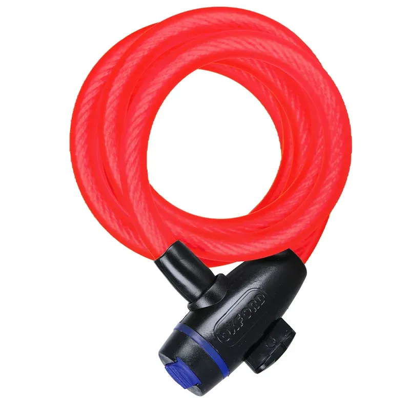 Billigare Oxford Cable Lock 12mm x 1800mm Red