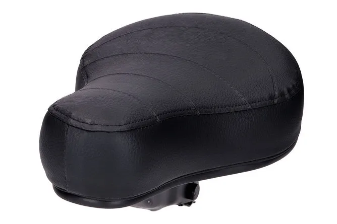 S?te platt 60mm vadderat svart moped Utf?rs?ljning