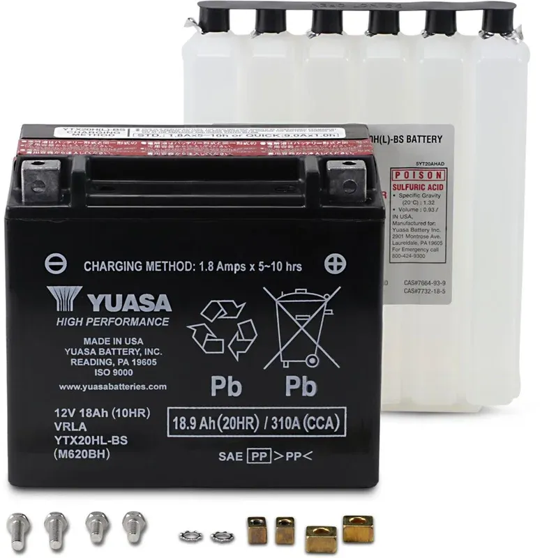 Erbjudande BATTERY YUASA MF YTX20HL-BS