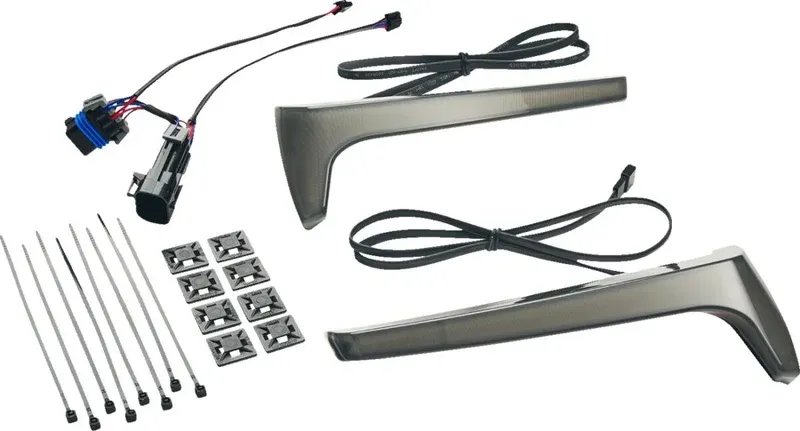 Erbjudandepris LIGHT SADDLEBAG SMOKE LENS IND