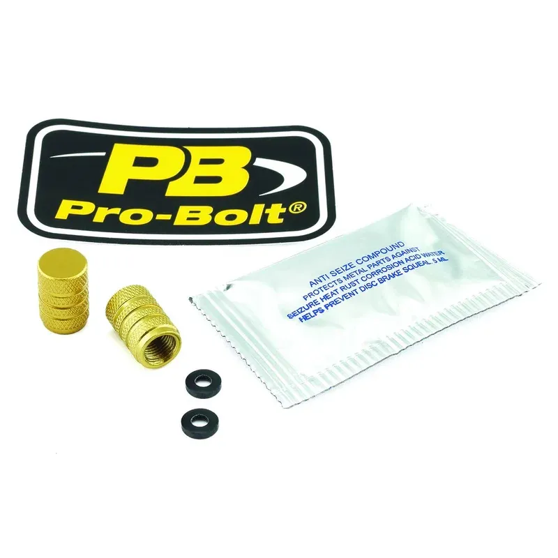 CAP VALVE STEM GOLD S?ker betalning