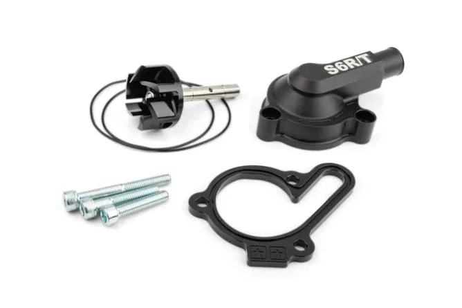 Vattenpump h?gfl?de med k?pa Stage6 R/T Svart Derbi Euro 3 / Euro 4 Fri frakt