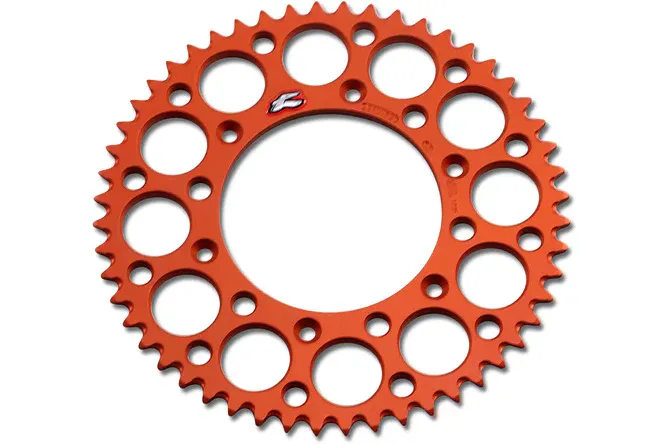Bakdrev Renthal 520 Z.52 Ultra Light sj?lvreng?rande orange KTM / Husqvarna / GasGas Kampanjpris
